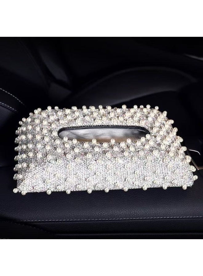 Fashionable Car Interior Ornament with Tissue Storage | 1 Piece - Image 2